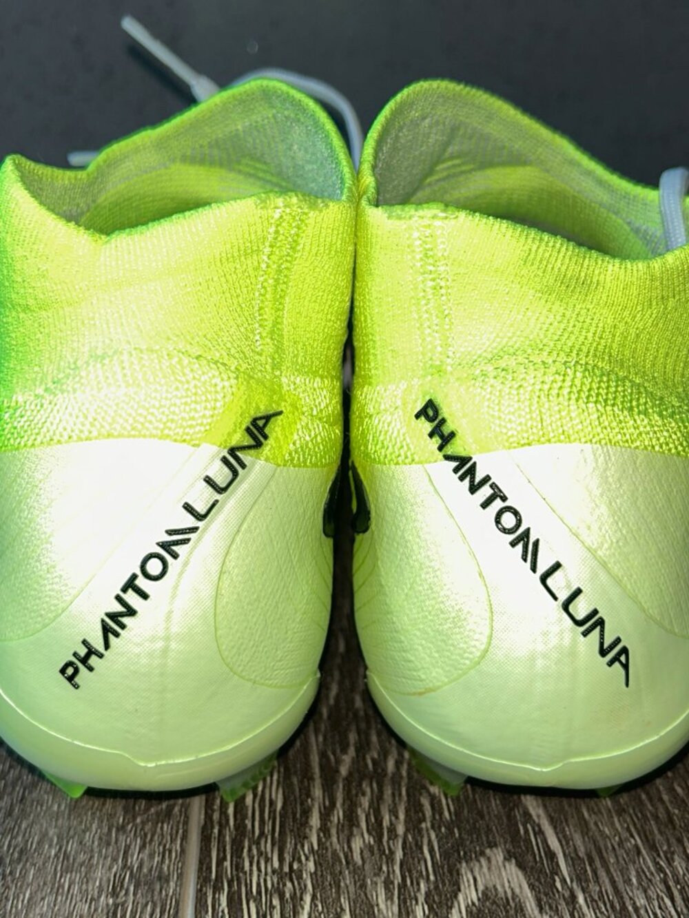Nike Phantom Luna 2 Elite FG Grey Volt Soccer Cleats HF4358-003 Men Sz 6.5 NEW - Picture 5 of 7